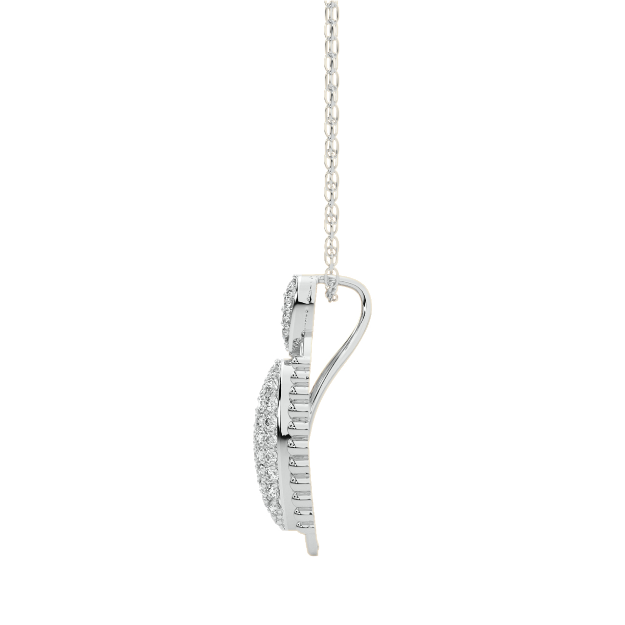 Sawyer Round Diamond Pendant